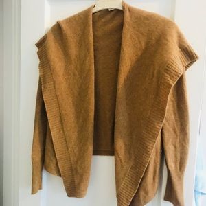 J. Crew Camel Cashmere Swing Sweater, Size XS